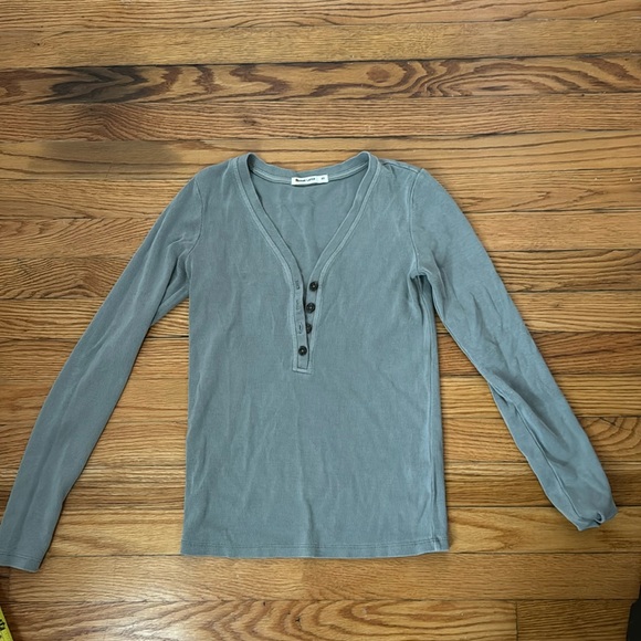 MARINE LAYER - BUTTON FRONT TOP - Picture 1 of 1